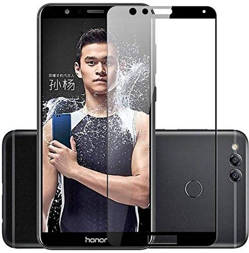 Image of Screen Protector for Huawei Honor 8 Pro (Black) Tempered Glass Edge-to-Edge 6D Screen Guard With Installation Kit