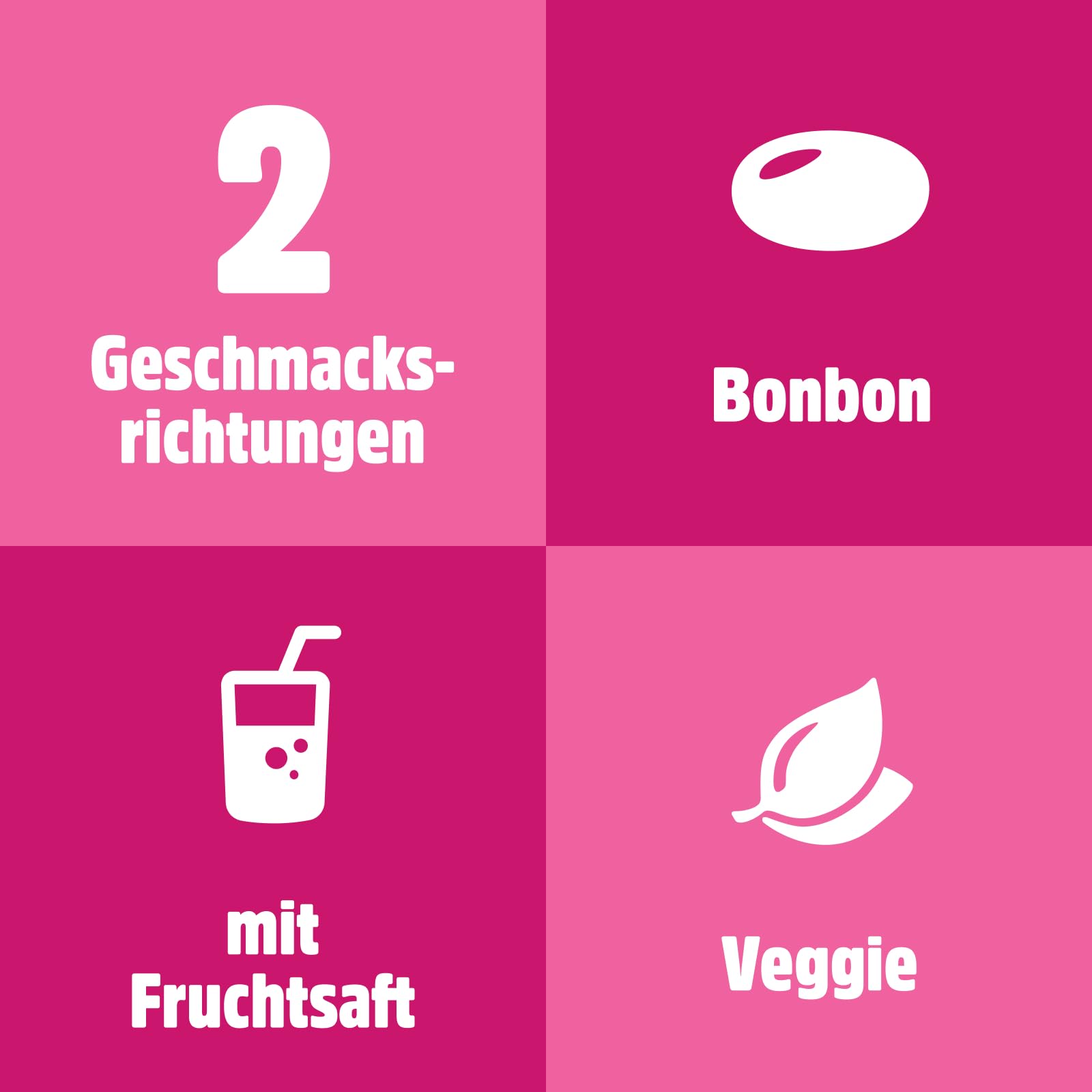 nimm2 Rote Früchte Bonbons – 20 x 240 g – Gefüllte Fruchtbonbons mit Johannisbeere- und Kirschgeschmack – Mit Fruchtsaft und Vitaminen
