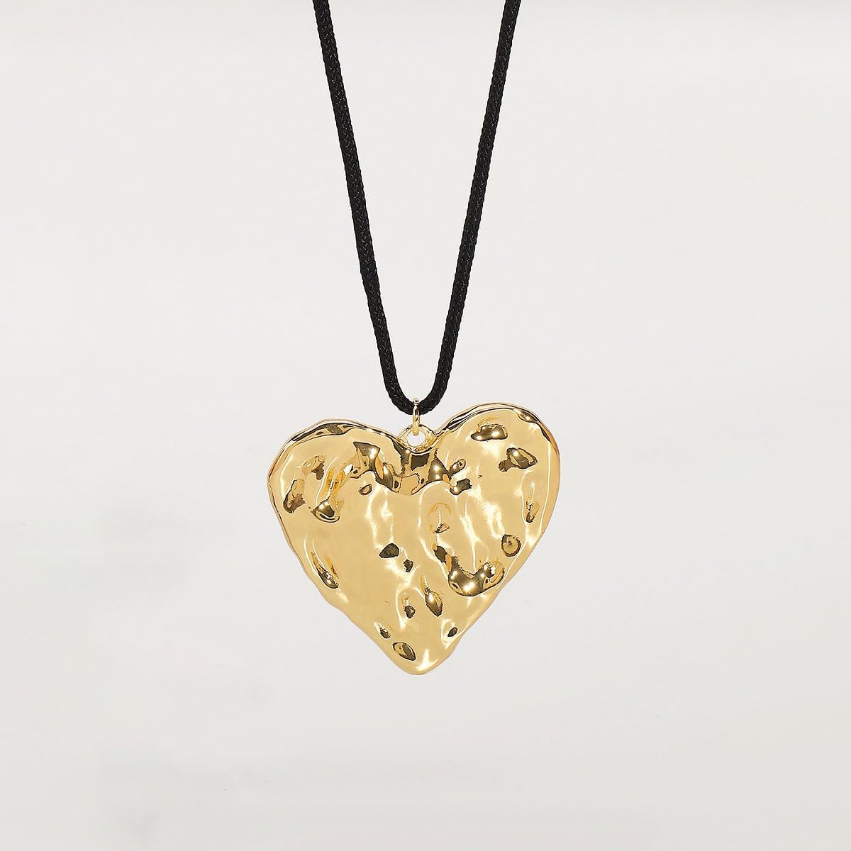 Sora Tuki Boho Necklaces for Women Large Pendant Necklace Bohomia Country Jewelry Oval Circle Statement Necklace Chunky Heart Pandant Necklaces Cowboy Cowgirl Western Jewelry - Image 3