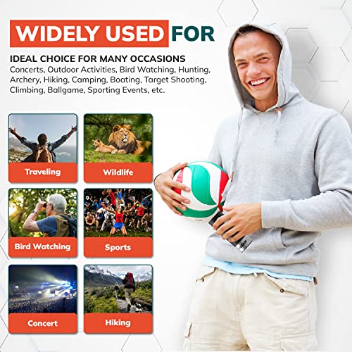 Roxant Monocular Telescope - High Definition Ultra Light Pocket Telescope - Includes Compact Monocular, Neck Strap & Cleaning Cloth, Monoculars For Adults, High Powered Handheld Telescope #TOP2