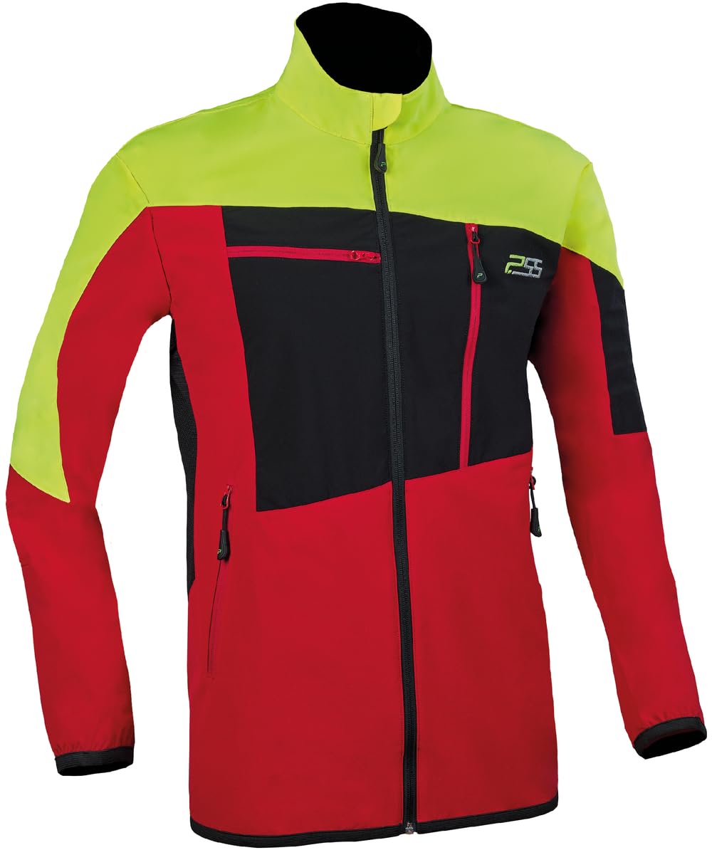 PSS Funktionsjacke X-treme Breeze Rot/Gelb Größe 62/64
