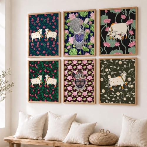 Image of kotart Boho Theme Digital Painting for Wall Decoration - Minimal Wall Art Prints for Living Room Bedroom Office Room Decor (10x13 inch, Terracotta) (wall painting, 01) (B, 19X25 INCH)