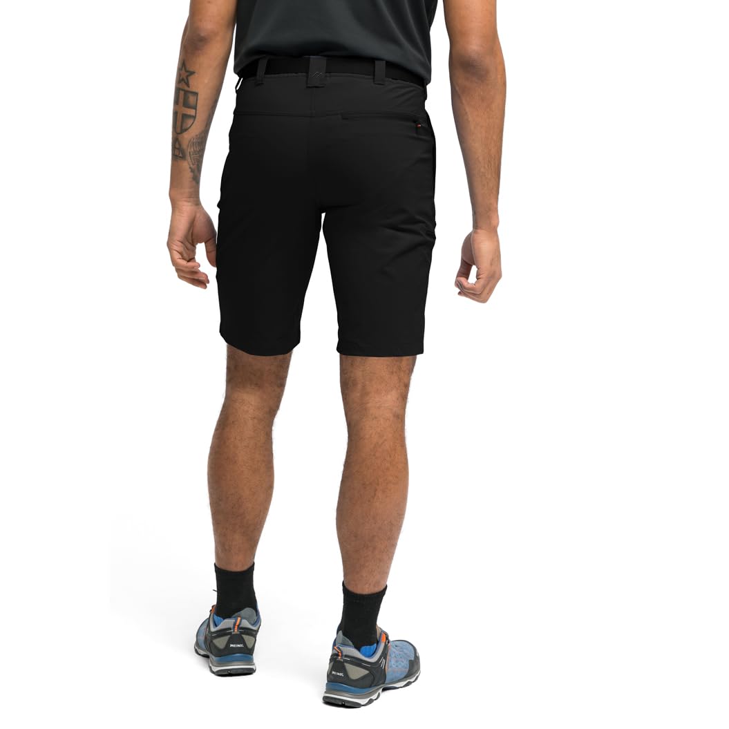 Maier Sports Huang, krótkie męskie spodnie trekkingowe, wodoodporne bermudy do trekkingu i wędrówek, bez PFC, mSTRETCH Pro 4 i Dryprotec