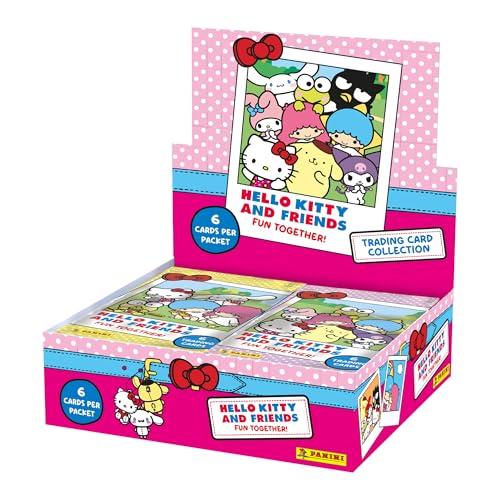 Panini Hello Kitty & Friends Trading Cards - Confezione da 24 buste premium