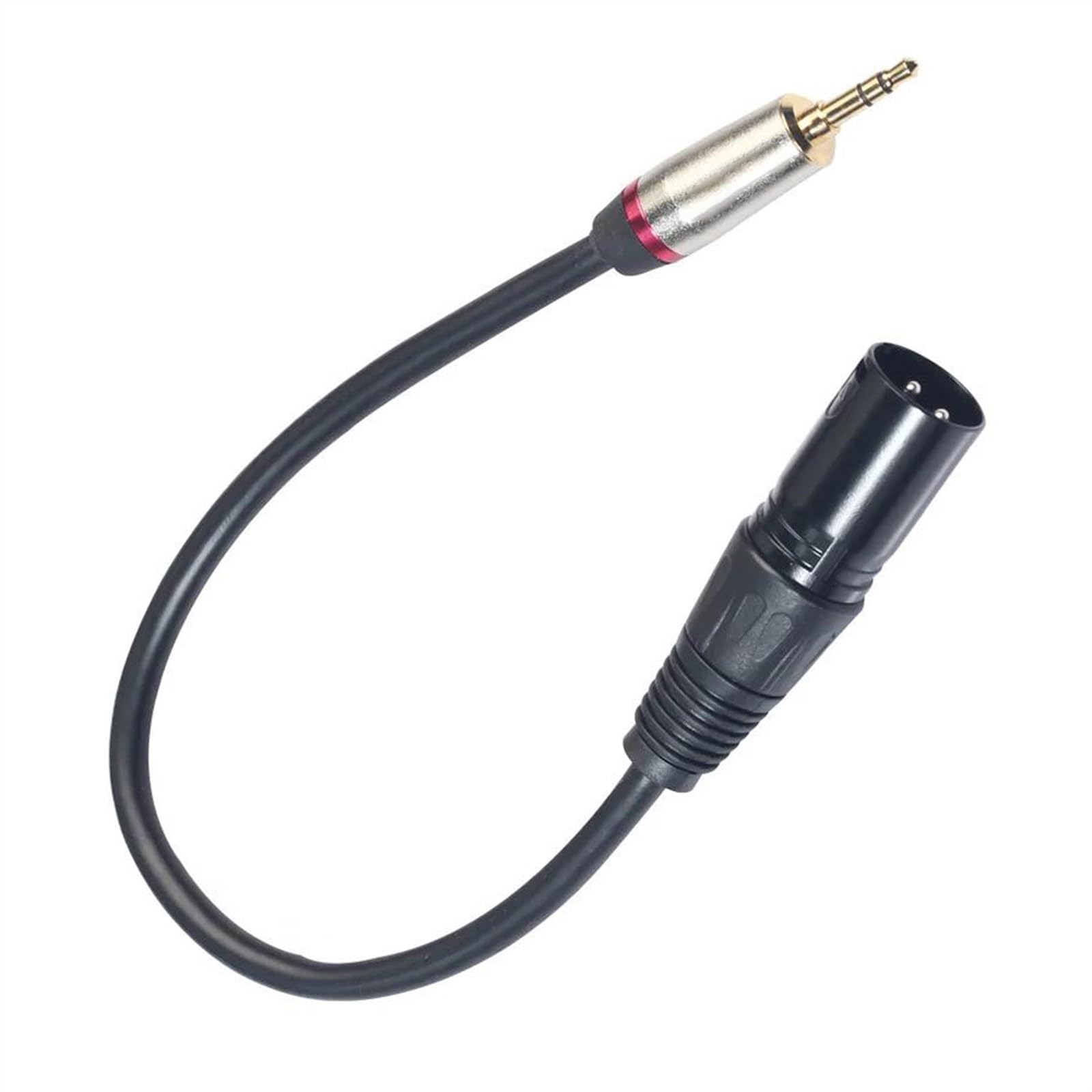 Cavo Audio Er Chitarra Cavo audio per strumento maschio a connettore ausiliario maschio jack da 3,5 per amplificatore per mixer per chitarra (Size : 10m)