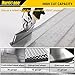 HURRICANE 6-Inch Straight Jaw Sheet Metal Hand Seamer, Bender Tool for Flattening and Bending, Pliers With Ergonomic TyreGrip Handle