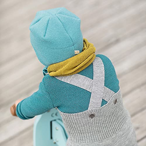 Kids Winter Hat with Ear Flaps, Organic Merino Wool Beanie3