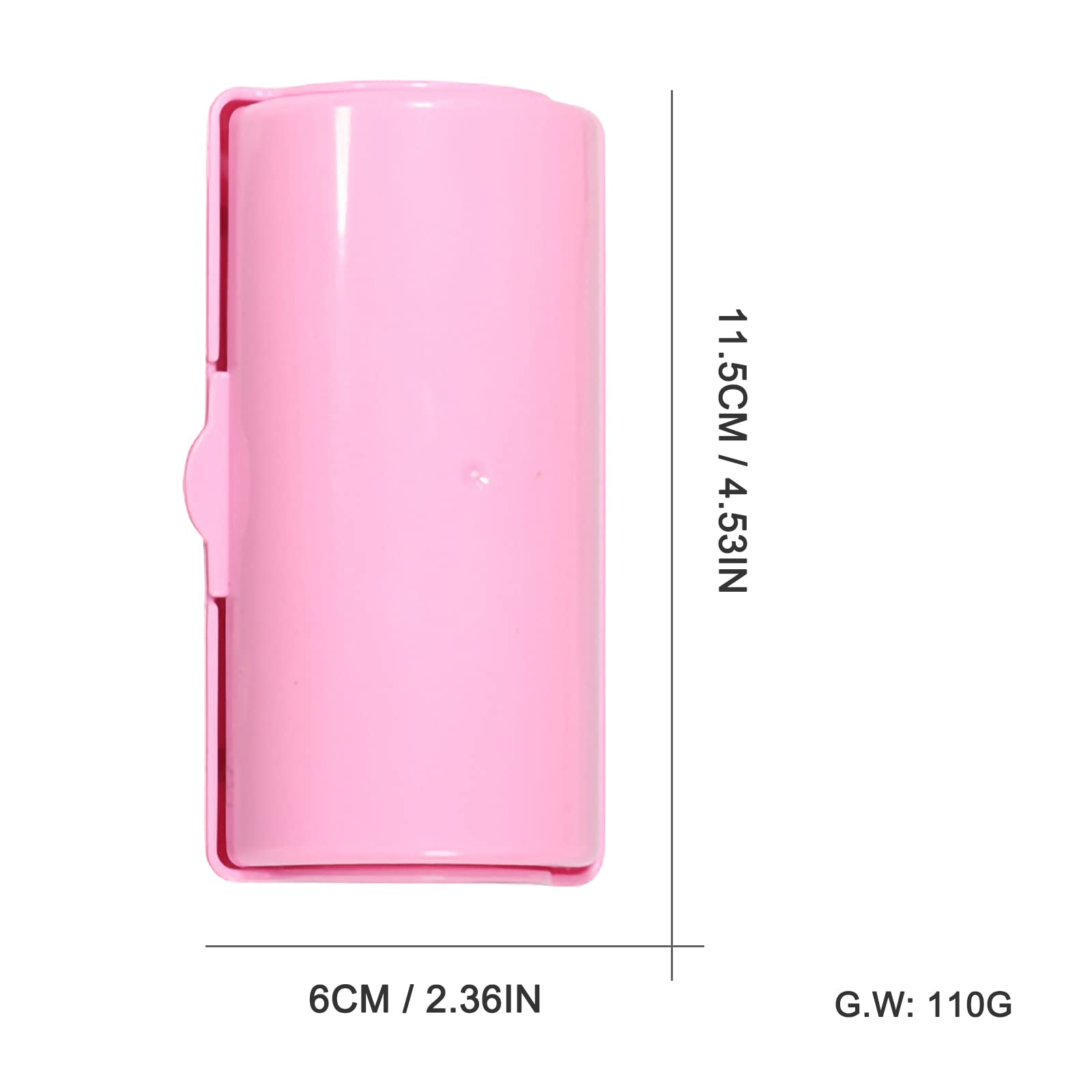 Pegatina limpia, papel removedor de esmalte de gel, kit de herramientas de arte de uñas, accesorios de manicura, rosa 4