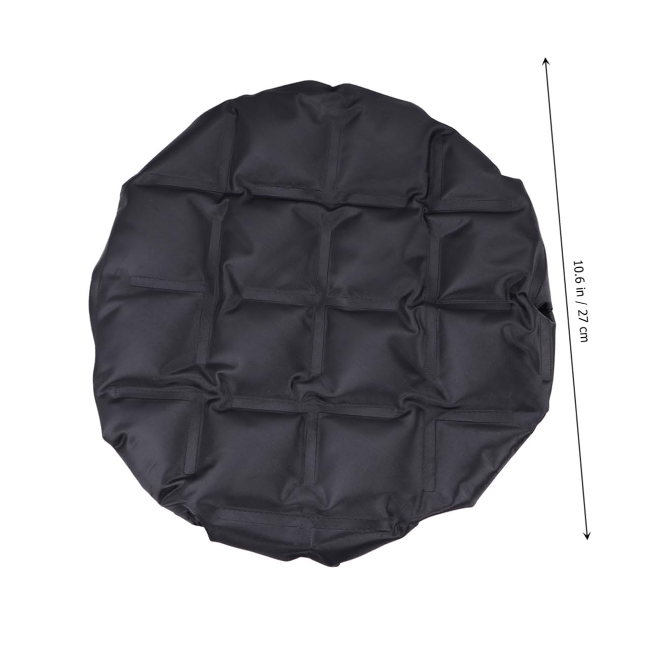 Healeved Gorro Térmico Cabello Negro Gel y Tela, Calentamiento por Microondas para Uso en Casa y Salones Profesionales, Reduce Teñido