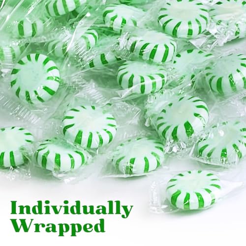 Starlight Spearmint Candy Individually Wrapped, Starlight Mints Bulk Individually Wrapped Spearmint Christmas Candy for Office, Hard Candy Starlight Mints for Cool Breath, (1 Pound) - image 4