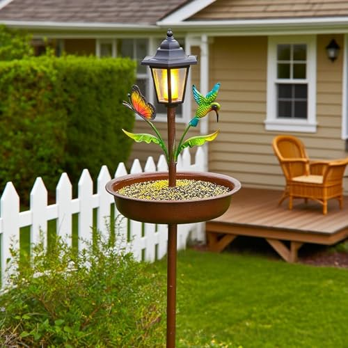 Eau décorative pour oiseaux avec LED pour jardin et terrasse - 7