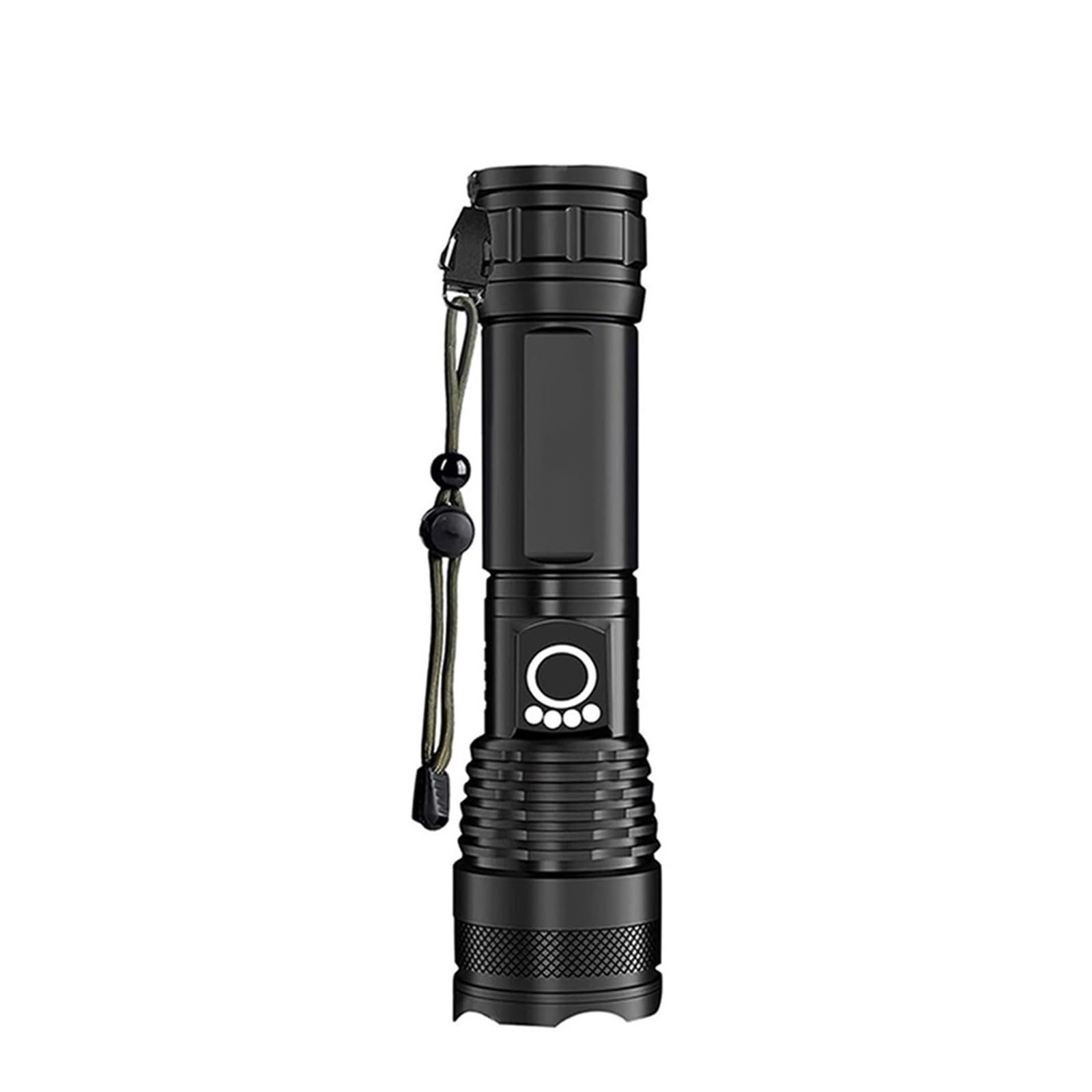 Ngtfdcp One Color Rechargeable Torch, High Power Rechargeable Led Tactical Flashlight Telescopic Zoom Torch Lamp For Outdoor Camping For Camping,Hiking