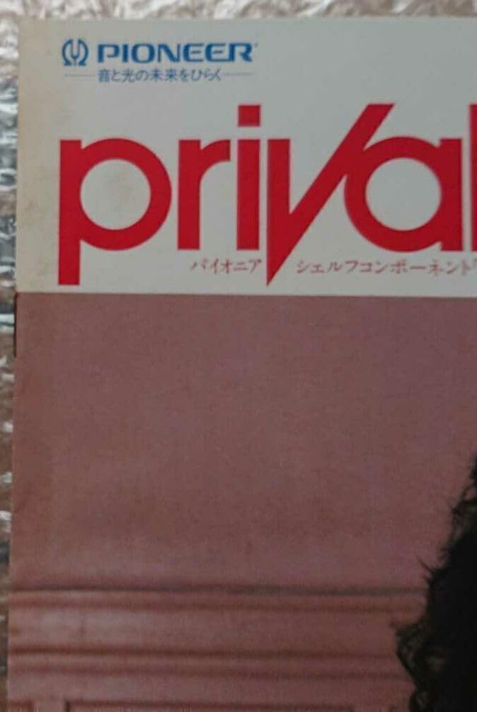 ☆入手困難・レア☆中森明菜☆PIONEER private 85年☆当時物☆美品☆