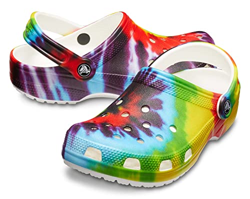 Sabots Crocs CLASSIC TIE DYE GRAPHIC CLOG 37 / - vue 8