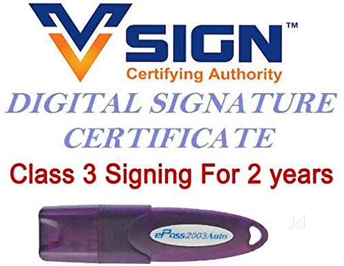 Vsign and ePass2003Auto Vsign Class 3 Signing for 2 years with Token (B08VGX6VVS) Amazon Price History, Amazon Price Tracker