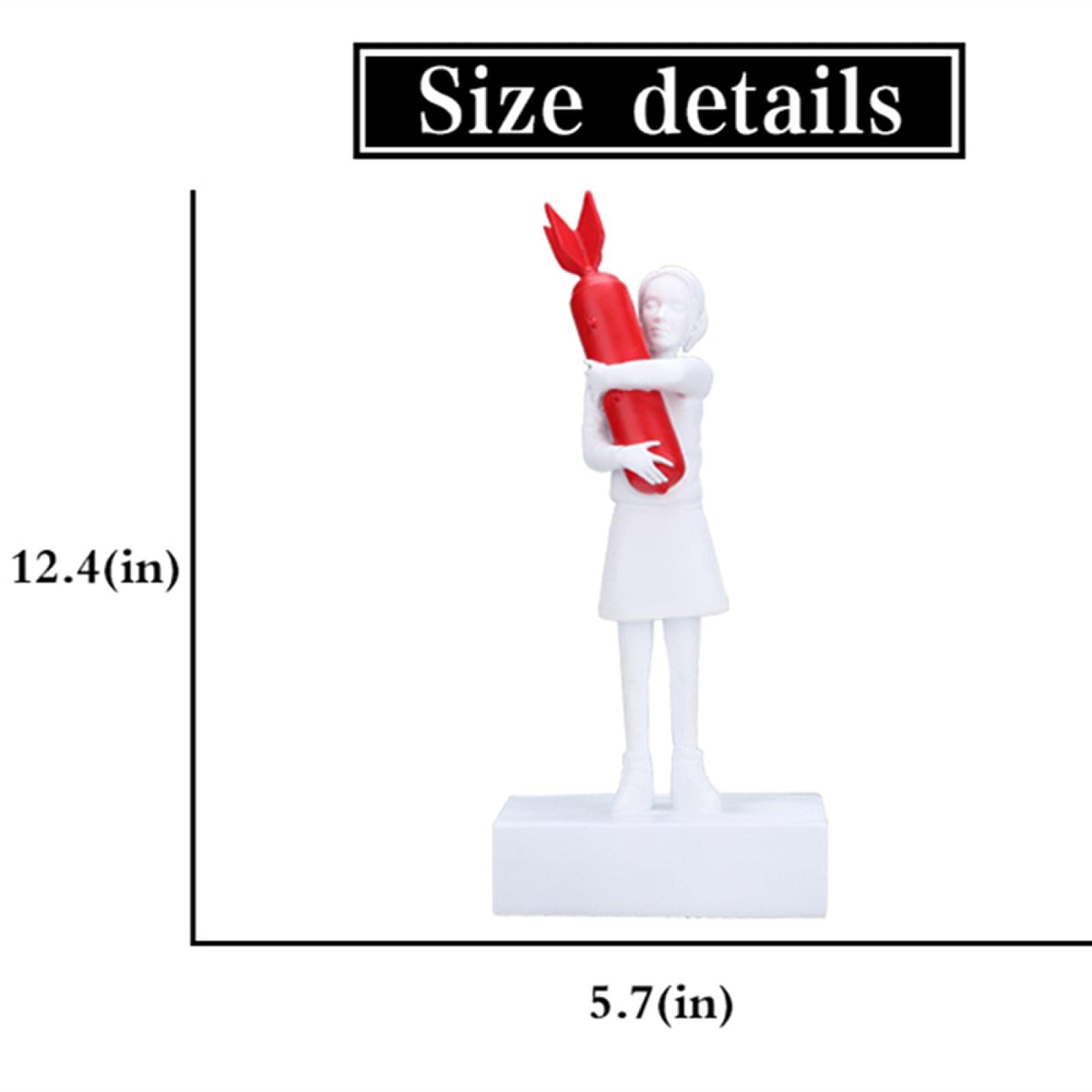 その他 BOMB HUGGER MEDICOM TOY - BOMB HUGGER（RED BOMB Ver.)バンクシー
