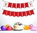 Ideas from Boston- Crawfish Boil Theme Happy Birthday Party Banner, Red & White Birthday Party Celebration Sign, Crawfish boil party supplies decorations, Boil Birthday Party Banner