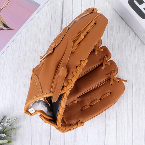 Guante de softbol para mano izquierda de 10,5 pulgadas con correa ajustable 6