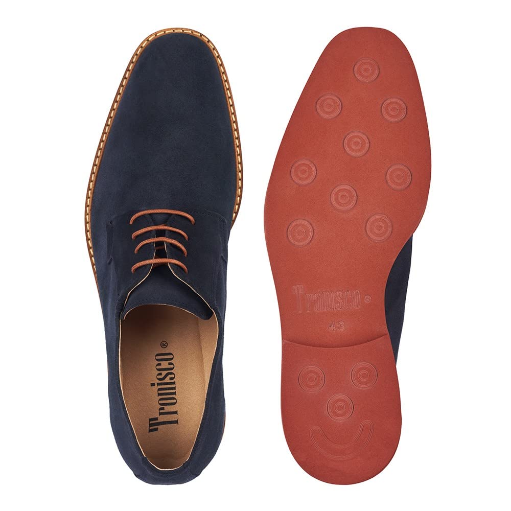 MASALTOS Zapatos de Hombre con Alzas Que Aumentan Altura hasta 7 cm. Fabricados en Piel. Modelo Corby A