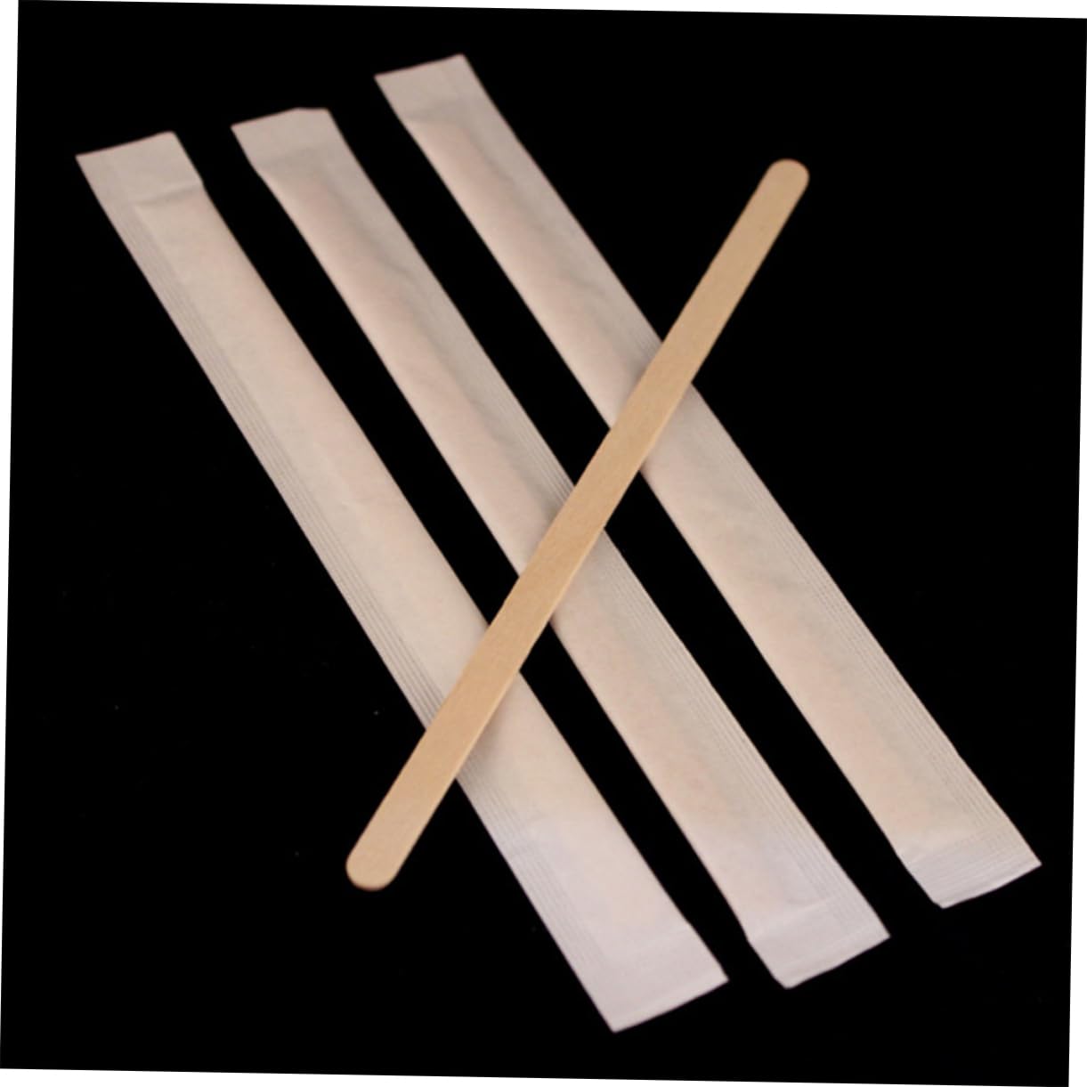 HOLIDYOYO 14cm Long Log Coffee Stirring Stick Disposable Mix Stick for Juice Beverage Plugs