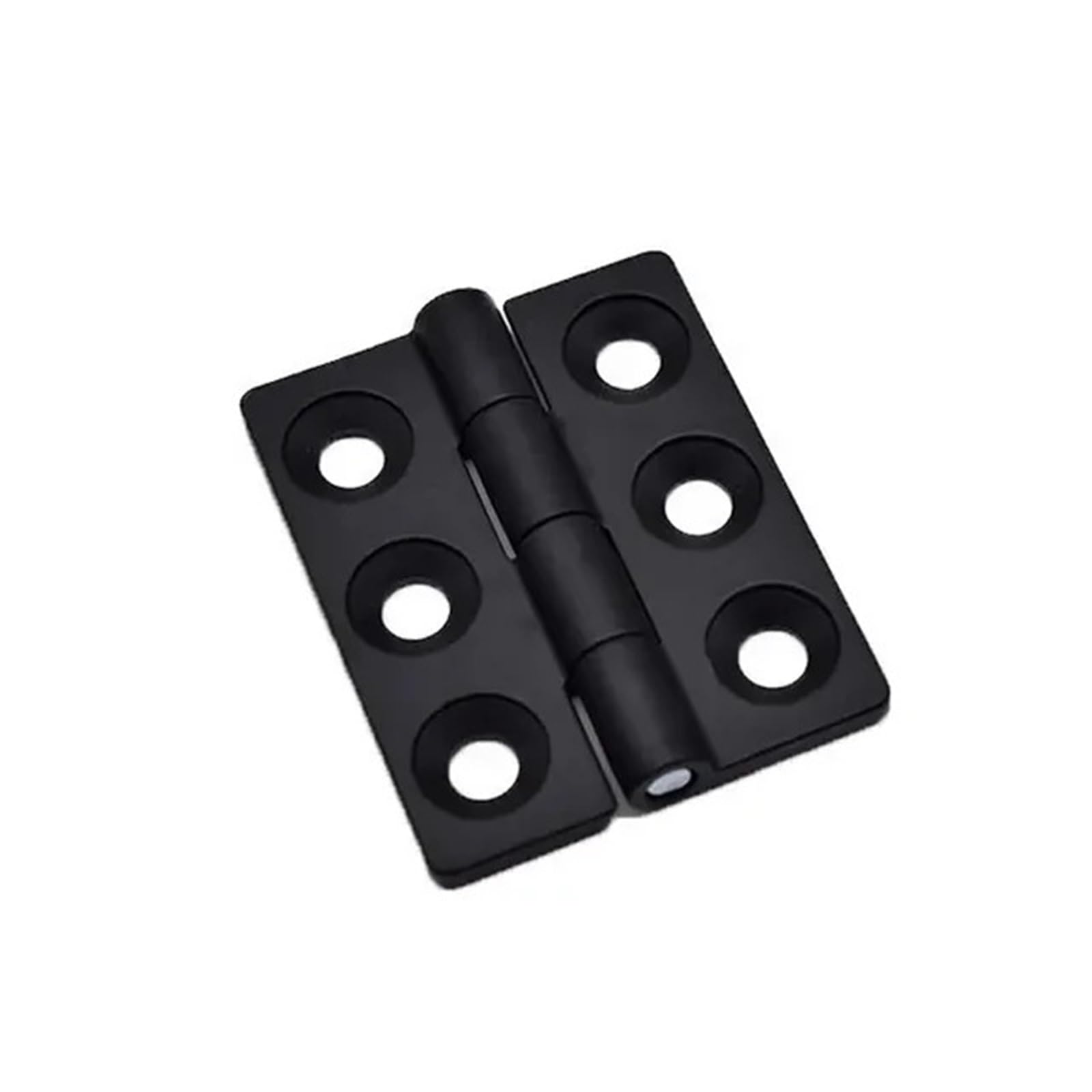 Charnière en alliage de zinc 65x55mm pour trappes et machines industrielles