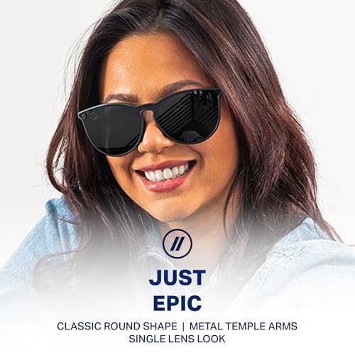 Image of Blenders Eyewear North Park X2 - Polarized Sunglasses - Classic Shape, Mixed Metal Frame - 100% UV Protection