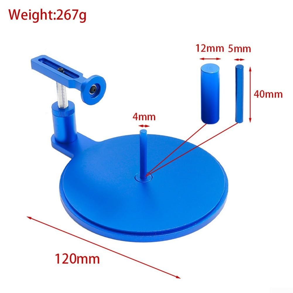 Metall RC Reifen Montage Tool mit 3 Wechsel Metall RC Reifen(blue)