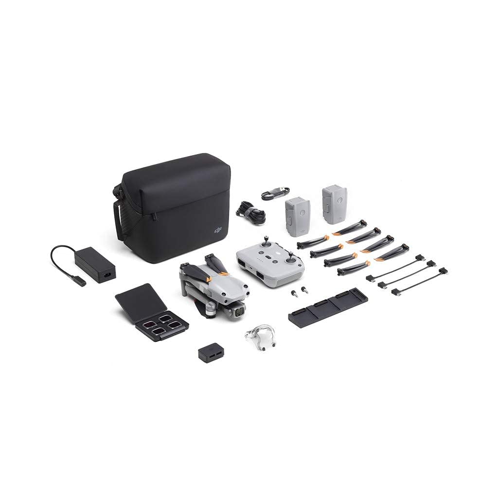 DJI Air 2S Worry-Free Fly More Combo Drone Quadcopter, Gimbal a 3 Assi con Fotocamera, Video 5.4K, Sensore CMOS 1”, MasterShots, Offre Due Sostituzioni in un Anno, Copre Diversi Tipi di Incidenti DJI Air 2S Care Bundle Con Care Refresh Single