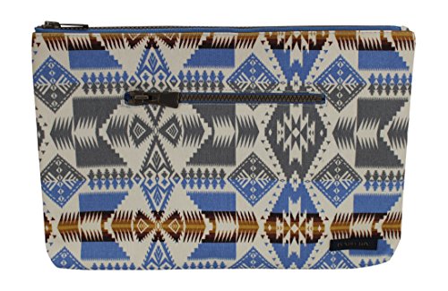 Pendleton Canopy Canvas Big Zip Bag - Silver Bark