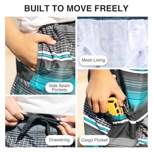 Image of Kanu Surf Big Boys' Hydroflex Boardshort