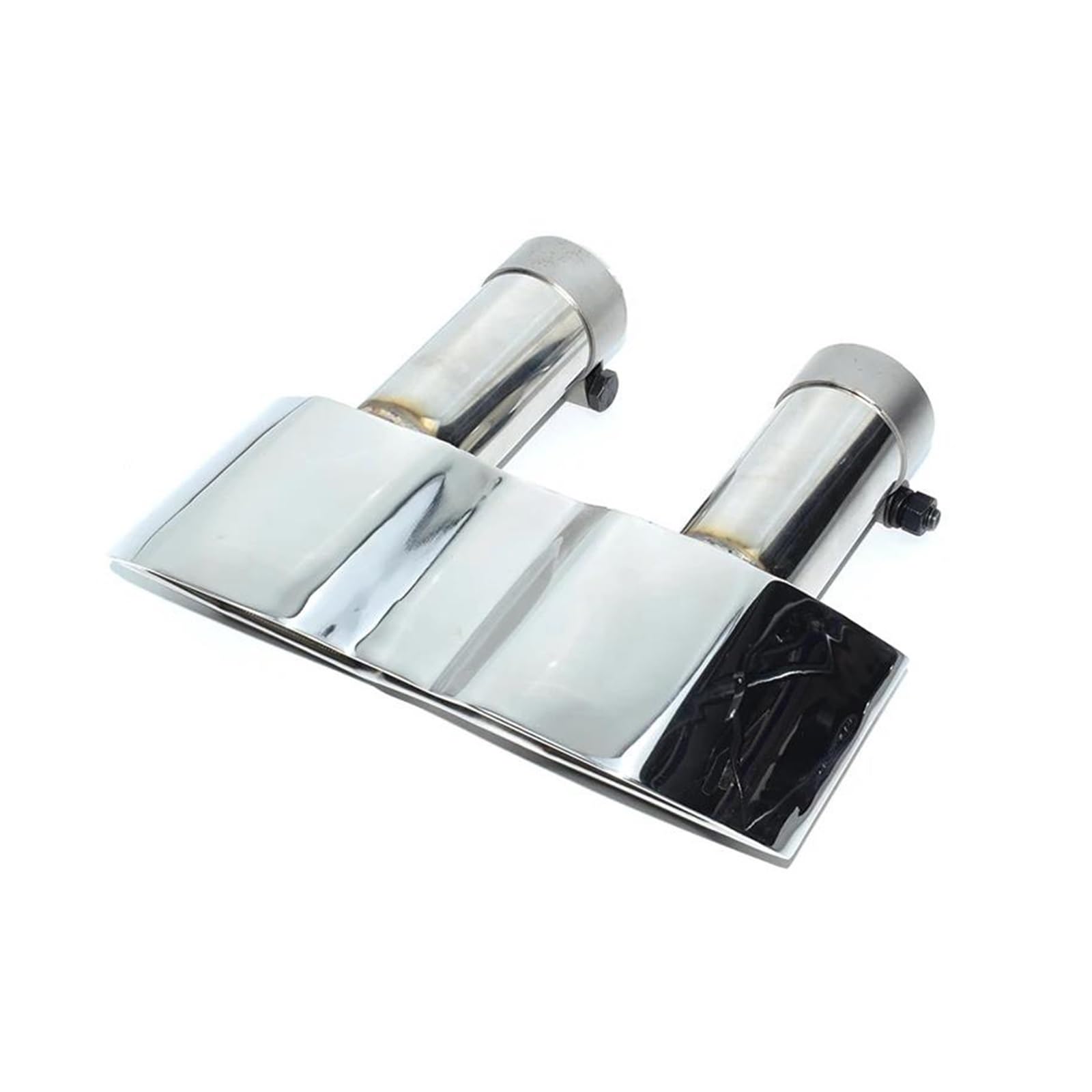 Tubo De Escape De Acero Inoxidable Con Puerto Cuadrado Para Ford Para Focus ST 2012 2013 2014 2015 2016 2017 2018