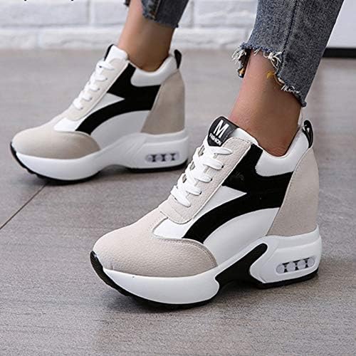 Sneakers Donna Con Zeppa 7cm | Scarpe Sportive Traspiranti E Antiscivolo - Foto 11
