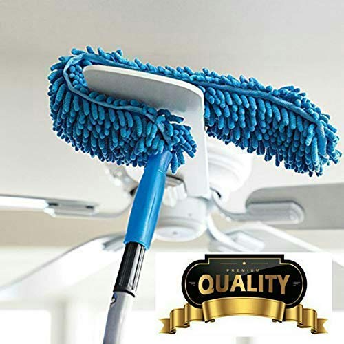 JHANKAAR Handicraft Cleaning Brush Feather Microfiber Duster Magic Dust Cleaner Fit Home Office Cleaning Tools (Multicolour) Pack of 3