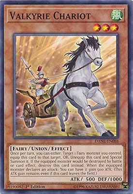 Yu-Gi-Oh! - Valkyrie Chariot - DANE-EN088 - Common - 1st Edition - Dark Neostorm