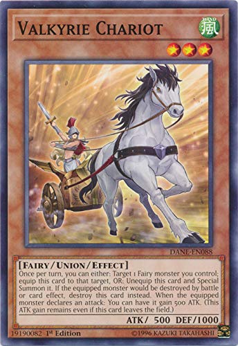 Amazon.com: Yu-Gi-Oh! - Valkyrie Chariot - DANE-EN088 - Common