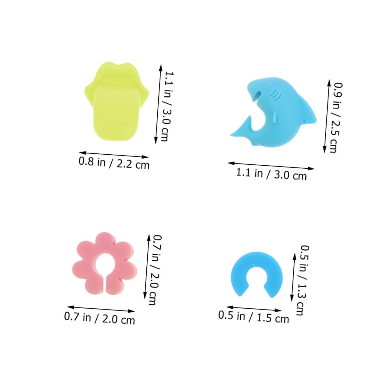 ABOOFAN 28pcs Silicone Wine Glass Markers Drink Identifiers for Parties Bars and Events Fun and Festive Charms for Recognition for Weddings and Gatherings