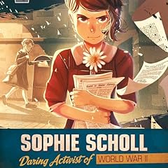 Sophie Scholl: Daring Activist of World War II Audiolibro Por Alessia Trunfio - illustrator, Salima Alikhan arte de portada