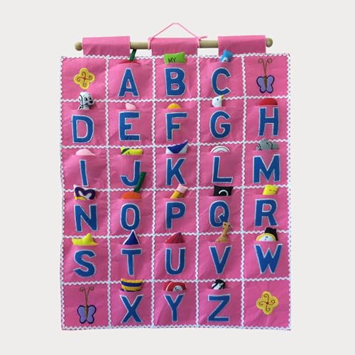 Pockets of Learning ABC Felt Wall Hanging Chart