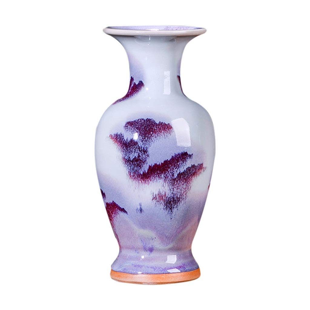 Vase céramique fait main multicolore pour une décoration de salon élégante et design