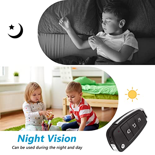 Security Camera Hidden Camera 1080P Car Key Spy Camera No WiFi No Audio by isekurity - Used condition - Image 5