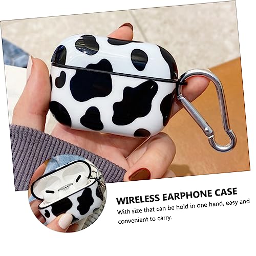 UKCOCO 2 Peças Capas De Fone De Ouvido Com Padrão De Vaca Capa De Fone De Ouvido De Aparência Capa D