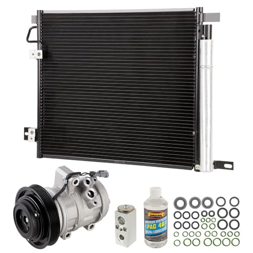 For Hummer H3 and H3T 2006-2010 AC Compressor w/A/C Condenser & Repair Kit - BuyAutoParts 60-80719R6 New