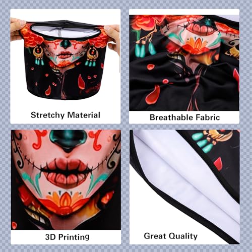Image of Balaclava Mask 3D Print Full Face Mask Cooling Neck Gaiter Sun Protection Face Cover Mask Windproof Ski Mask