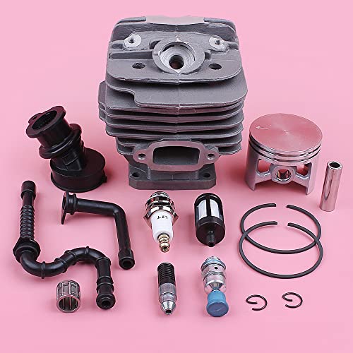 Kit cylindre-piston 48mm avec valve et collecteur résorbant les fuites MS360