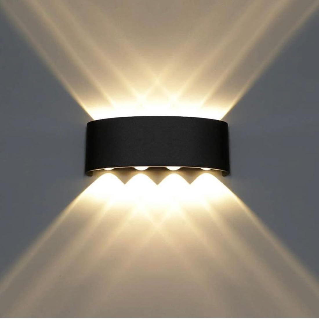 blissbells 8-Watt LED Outdoor Wall Light