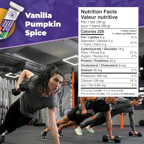 Barra de proteína Vanilla Pumpkin Spice Daryl's Bars miniatura 2