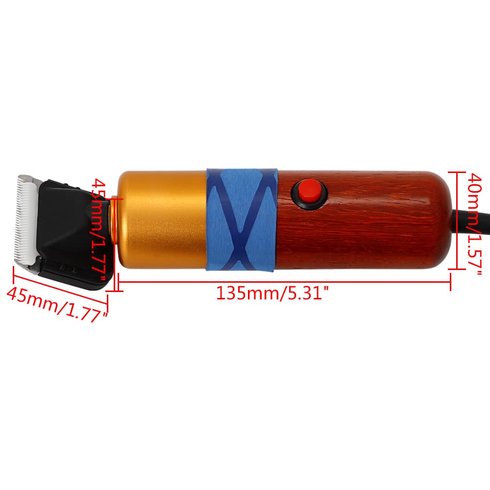 Trimmer Elettrico a Velocità Variabile Per Animali Domestici Con Kit Di Strumenti Trimmer Elettrico Per Cani 36w Per Tagliare I Capelli Di Animali Domestici Per Cani Gatti