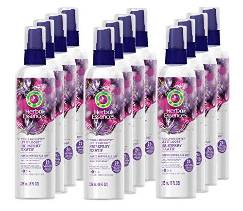 Herbal Essences Tousle Me Softly Let It Loose Hairspray 8 Fl Oz (Pack of 12)