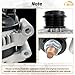 New Alternator Compatible with 2015-2017 Chrysler 200 3.6L,2014-2022 Jeep Cherokee KL V6 3.2L 160 Amp,12 Volt Alternator 6-Groove Decoupler Pulley Clockwise Replace# 4210000820, 4210000821