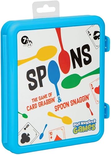 Juego de cartas Spoons en caja de plástico versión en inglés